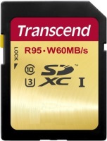 Купити карта пам'яті Transcend Ultimate 633x SDXC UHS-I U3 (64Gb) за ціною від 286 грн.