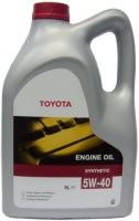 Купить моторное масло Toyota Engine Oil Synthetic 5W-40 5L  по цене от 1744 грн.