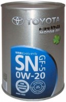 Купить моторное масло Toyota Castle Motor Oil 0W-20 SN 1L  по цене от 315 грн.