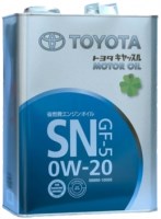 Купить моторное масло Toyota Castle Motor Oil 0W-20 SN 4L  по цене от 1350 грн.