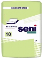 Купити підгузки Seni Soft Basic 90x60 (/ 10 pcs) за ціною від 135 грн.