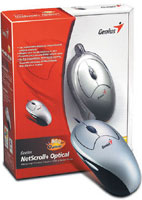 Купити мишка Genius NetScroll+ Optical за ціною від 190 грн.