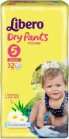 Купить подгузники Libero Dry Pants 5 (/ 32 pcs) по цене от 283 грн.