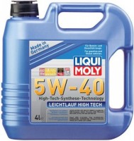 Купити моторне мастило Liqui Moly Leichtlauf High Tech 5W-40 4L  за ціною від 2194 грн.