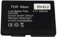 Купить аккумулятор для камеры Extra Digital Nikon EN-EL2: цена от 299 грн.