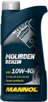 Купить моторное масло Mannol Molibden Benzin 10W-40 1L  по цене от 301 грн.