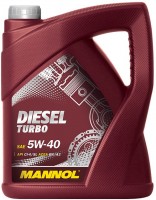 Купити моторне мастило Mannol Diesel Turbo 5W-40 5L  за ціною від 1273 грн.