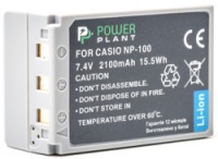 Купити акумулятор для камери Power Plant Casio NP-100  за ціною від 387 грн.