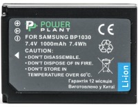Купить аккумулятор для камеры Power Plant Samsung BP-1030  по цене от 813 грн.