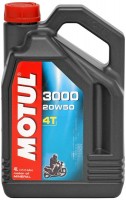 Купить моторне мастило Motul 3000 4T 20W-50 4L: цена от 1315 грн.