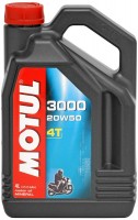 Купити моторне мастило Motul 3000 4T 20W-50 4L  за ціною від 1338 грн.