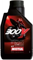 Купити моторне мастило Motul 300V 4T Factory Line Road Racing 5W-30 1L  за ціною від 1272 грн.