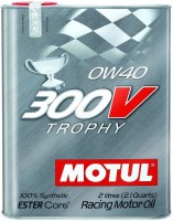 Купити моторне мастило Motul 300V Trophy 0W-40 2L  за ціною від 1927 грн.