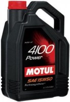 Купить моторне мастило Motul 4100 Power 15W-50 5L: цена от 1508 грн.
