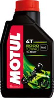 Купить моторное масло Motul 5000 4T 10W-40 1L  по цене от 310 грн.