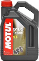 Купити моторне мастило Motul 5100 4T 10W-30 4L  за ціною від 1560 грн.