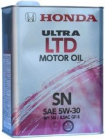 Купить моторное масло Honda Ultra LTD 5W-30 SN 4L  по цене от 1977 грн.