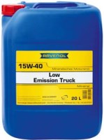 Купити моторне мастило Ravenol Low Emission Truck 15W-40 20L за ціною від 5210 грн.