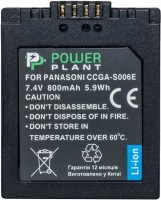 Купить аккумулятор для камеры Power Plant Panasonic CGA-S006E: цена от 555 грн.