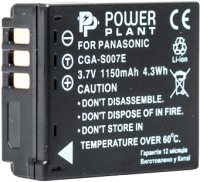 Купить аккумулятор для камеры Power Plant Panasonic CGA-S007: цена от 351 грн.