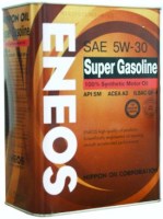 Купити моторне мастило Eneos Super Gasoline 5W-30 SM 4L  за ціною від 1262 грн.