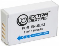 Купить аккумулятор для камеры Extra Digital Nikon EN-EL22: цена от 270 грн.