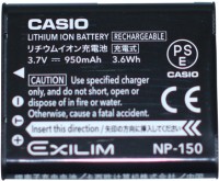Купить акумулятор для камери Casio NP-150: цена от 299 грн.
