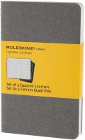 Купить блокнот Moleskine Set of 3 Squared Cahier Journals Pocket Grey  по цене от 230 грн.
