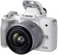Купити фотоапарат Canon EOS M50 Mark II kit 15-45  за ціною від 33579 грн.