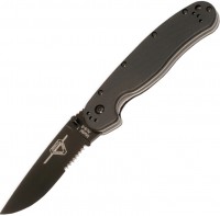 Купить нож / мультитул Ontario RAT Black Partial Serration: цена от 1901 грн.