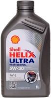 Купити моторне мастило Shell Helix Ultra Professional AM-L 5W-30 1L  за ціною від 354 грн.