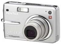 Купить фотоаппарат Pentax Optio A20: цена от 22499 грн.