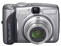Купити фотоапарат Canon PowerShot A710 IS за ціною від 8523 грн.