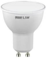 Купити лампочка Gauss LED ELEMENTARY MR16 5.5W 4100K GU10 13626  за ціною від 53 грн.
