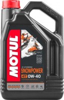 Купити моторне мастило Motul Snowpower 4T 0W-40 4L  за ціною від 3726 грн.