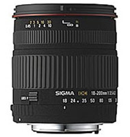 Купить об'єктив Sigma 18-200mm f/3.5-6.3 AF DC: цена от 8000 грн.