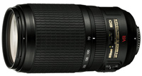 Купить объектив Nikon 70-300mm f/4.5-5.6G VR AF-S IF-ED Zoom-Nikkor  по цене от 21000 грн.
