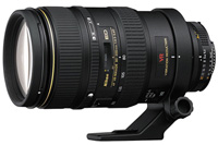 Купить объектив Nikon 80-400mm f/4.5-5.6D VR AF ED Zoom-Nikkor: цена от 51500 грн.
