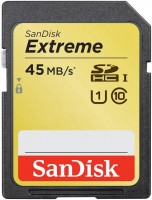 Купить карта памяти SanDisk Extreme SDHC UHS-I 45MB/s (8Gb) по цене от 250 грн.