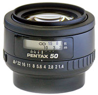 Купити об'єктив Pentax 50mm f/1.4 SMC FA  за ціною від 16635 грн.