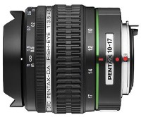 Купити об'єктив Pentax 10-17mm f/3.5-4.5 IF SMC DA ED Fish-Eye  за ціною від 26208 грн.