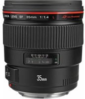 Купити об'єктив Canon 35mm f/1.4L EF IS USM  за ціною від 49000 грн.