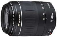 Купити об'єктив Canon 55-200mm f/4.5-5.6 EF USM II  за ціною від 97838 грн.