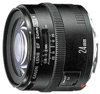 Купить объектив Canon 24mm f/2.8 EF  по цене от 19943 грн.
