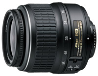 Купить об'єктив Nikon 18-55mm f/3.5-5.6G AF-S ED II DX Zoom-Nikkor: цена от 6000 грн.
