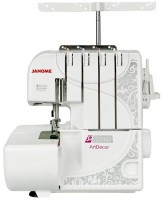 Купить швейная машина / оверлок Janome ArtDecor 724D  по цене от 6907 грн.