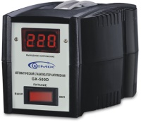 Купить стабилизатор напряжения Gemix GX-500D  по цене от 1075 грн.