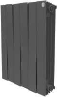 Купить радиатор отопления Royal Thermo PianoForte Noir Sable (PianoForte 500/100 8 Noir Sable) по цене от 5600 грн.