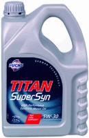 Купить моторное масло Fuchs Titan Supersyn 5W-30 4L  по цене от 1639 грн.