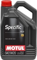 Купить моторное масло Motul Specific 948B 5W-20 5L  по цене от 2167 грн.